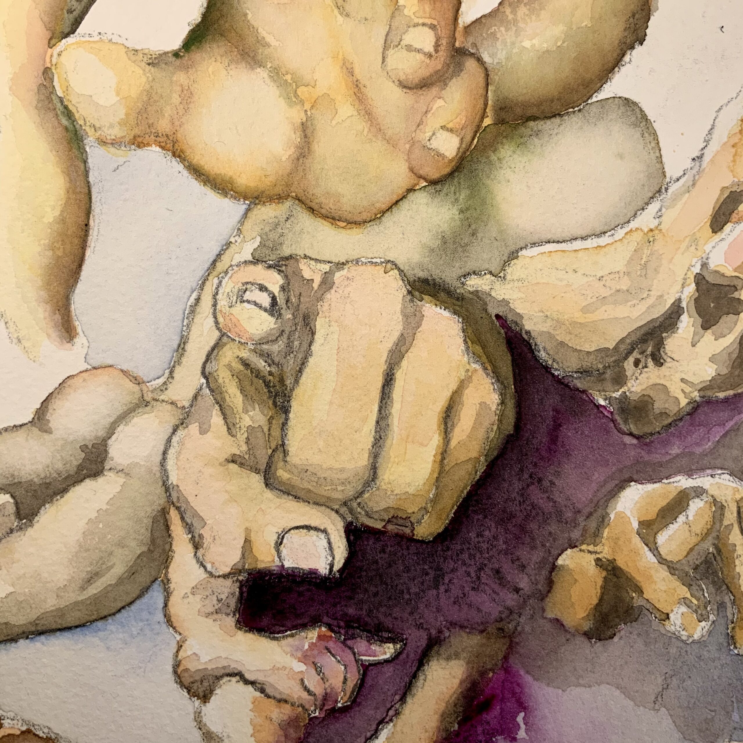 Watercolour hot cold hands feet Featured